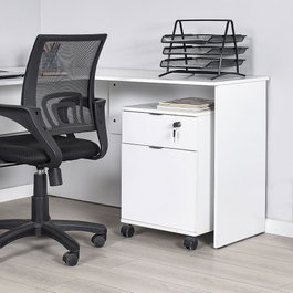 Hanah Home Cajón Blanco Diamante
